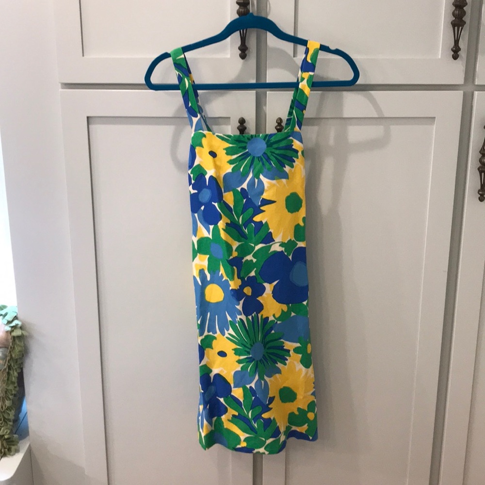 J. Crew Floral Patterned Shift Dress